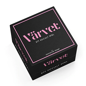 Värvet -Spel i liten bekväm ask