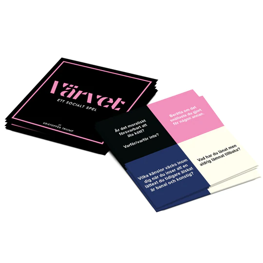 Värvet -Spel i liten bekväm ask - 2