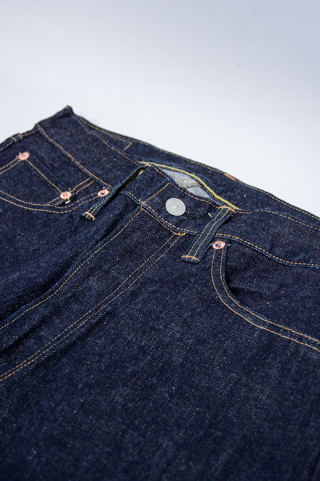 Sugar Cane - 1955Z Model One Wash Jeans - 7