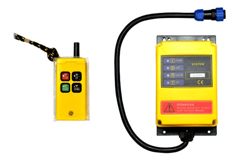 Radiostyrning passande Warrior ställningsvinschar 230V
