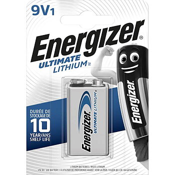 Batteri Lithium 9V 1p