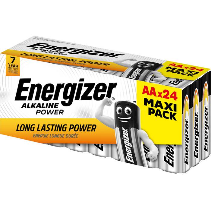 Batteri Alk AA LR6 24p