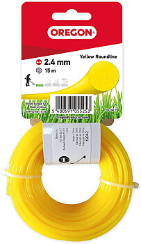 Trimmerin lanka 2,4 mm x 15 m Yellowline