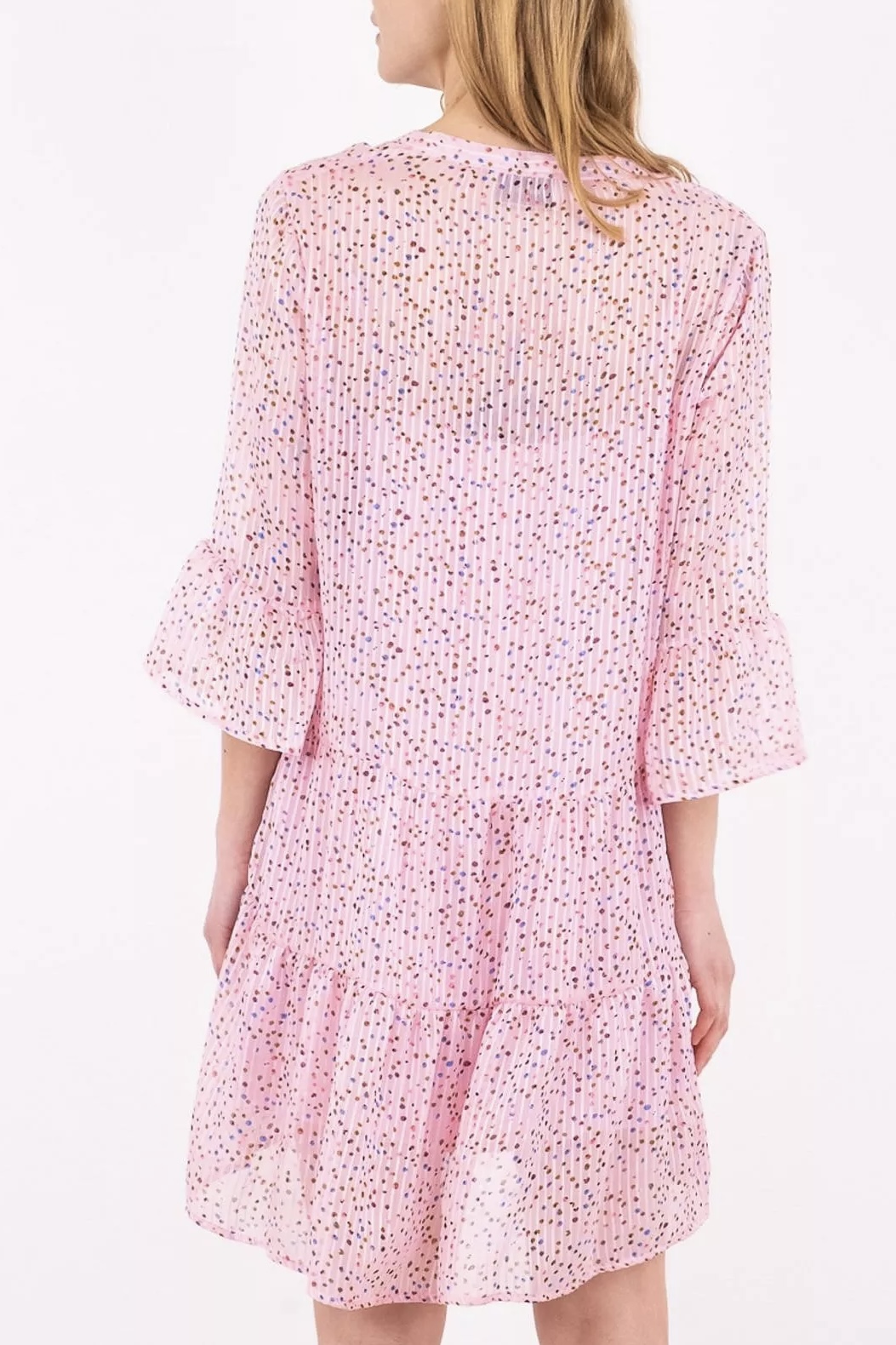 Neo Noir - Gunvor Sparkle Dress Pink - 3