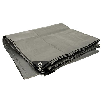 Tung presenning ca 4X6M grå 160G/M2