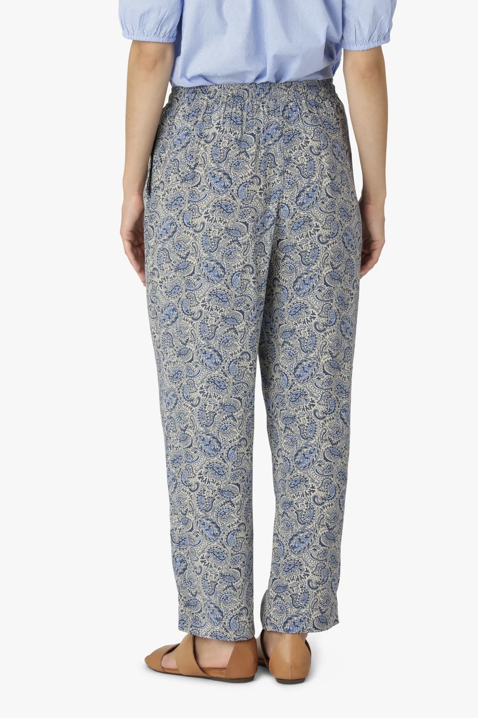 Noa Noa - Soft Moss Trousers Blue - 2