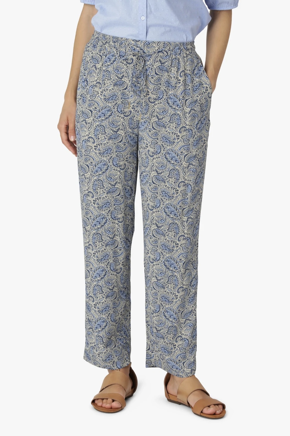 Noa Noa - Soft Moss Trousers Blue