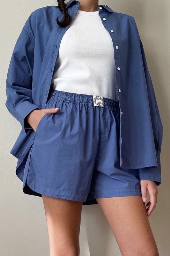Leveté Room - Oya 17 Shirt Blue - 2