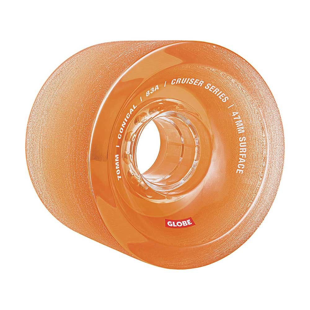 Globe Hjul Conical Cruiser Wheel Clear Amber 83A 70mm