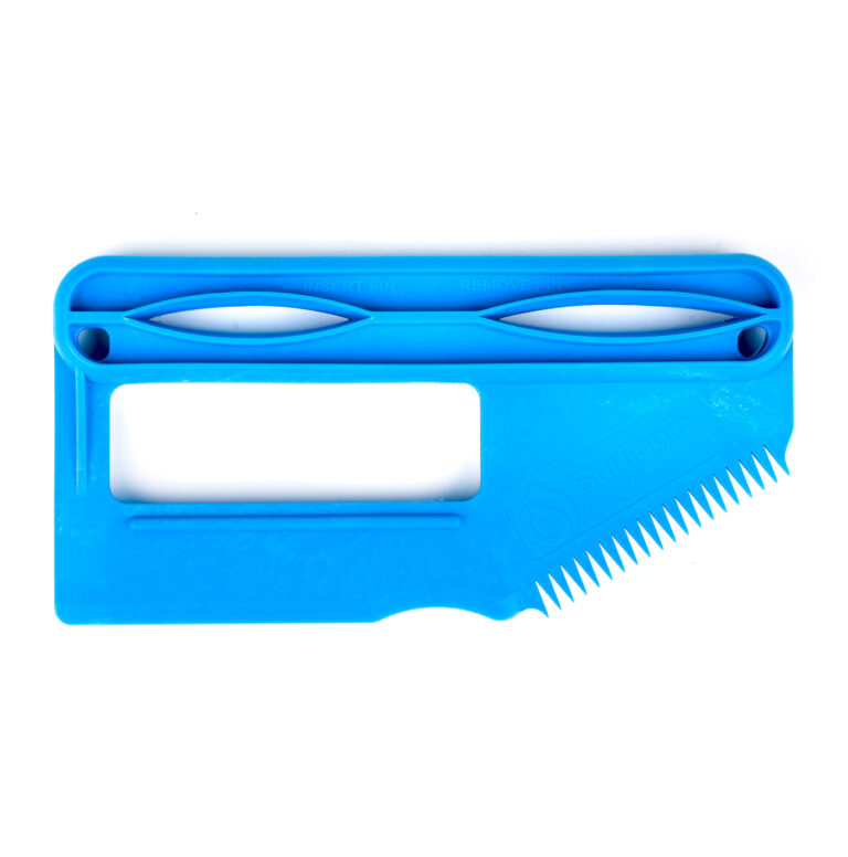 Surflogic wax and fin tool blue