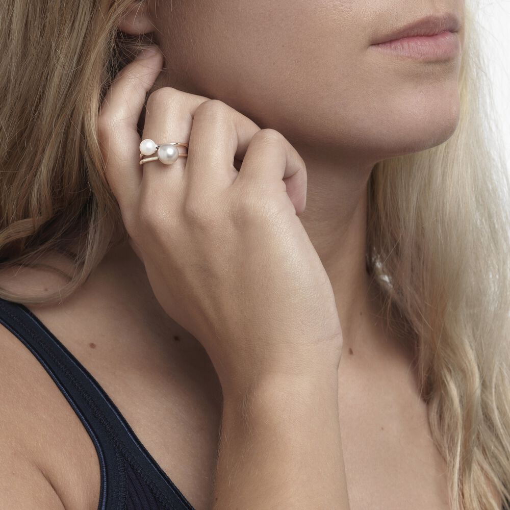 Trollbeads Delicate Pearl ring - 2
