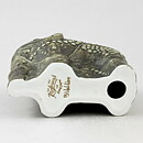 Bertil Vallien (Terra 1978) Gray Elephant with Relief Decor 13 cm (2)