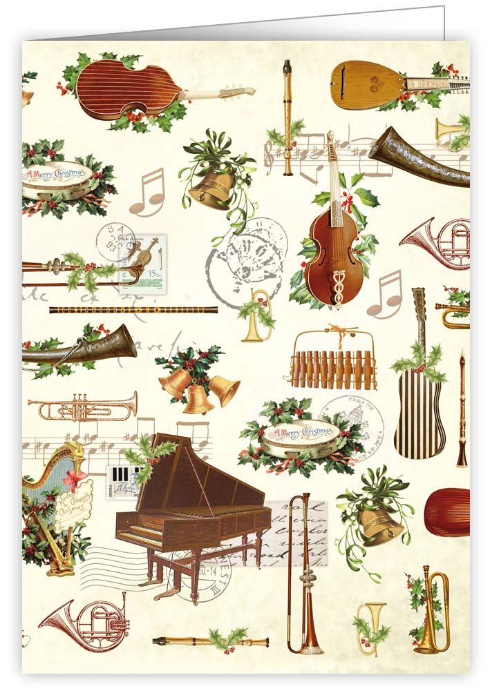 Xmas Orchestra, Greeting Card