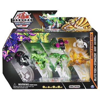Bakugan Battle Strike Pack Blitz Fox & Stingzer