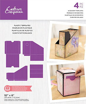 Crafters Companion Mini Memories - Accessory Plastic Templates