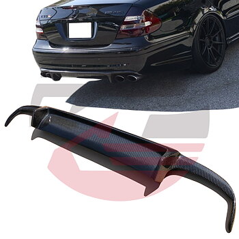 3c. Diffusor in real Carbon fiber for E55 & E63 1 pcs V2
