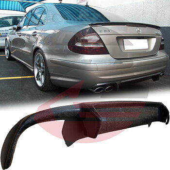 3c. Diffusor in real Carbon fiber for E55 & E63 1 pcs V2