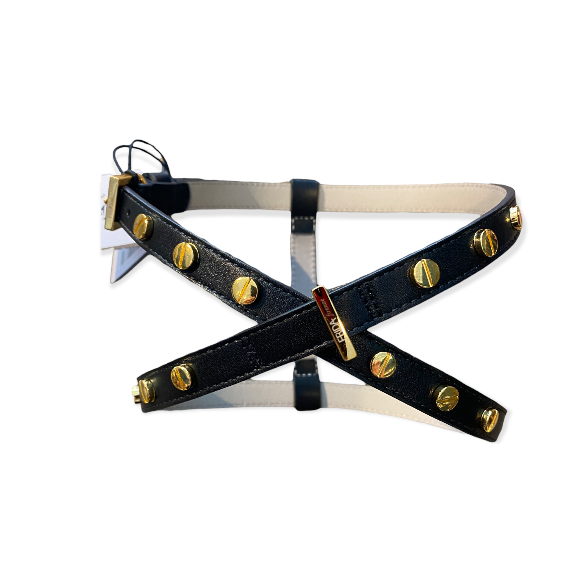 Frida Firenze Stud Screw Harness, Black - 2