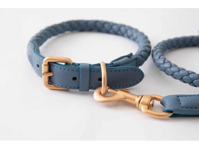 2.8 Ferdinando Blue Dog Collar - 2