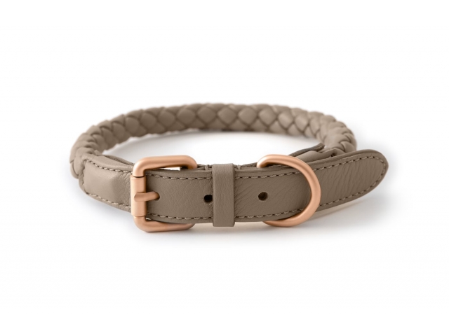 2.8 Ferdinando Taupe Dog Collar