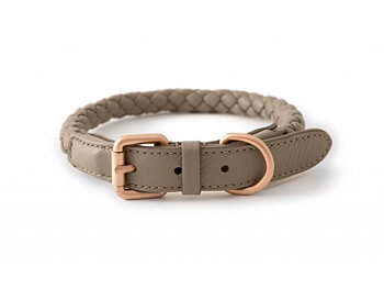 2.8 Ferdinando Taupe Dog Collar