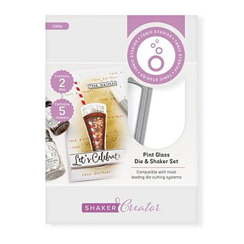 Tonic Studios Shaker Creator Die & Shaker Set - Pint Glass