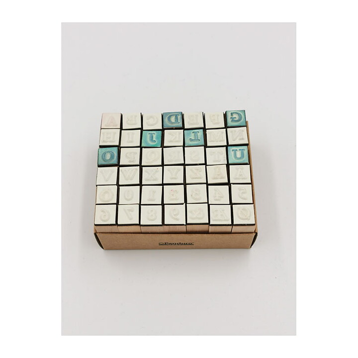 Panduro Rubber Stamps Second Hand - Alphabet 1