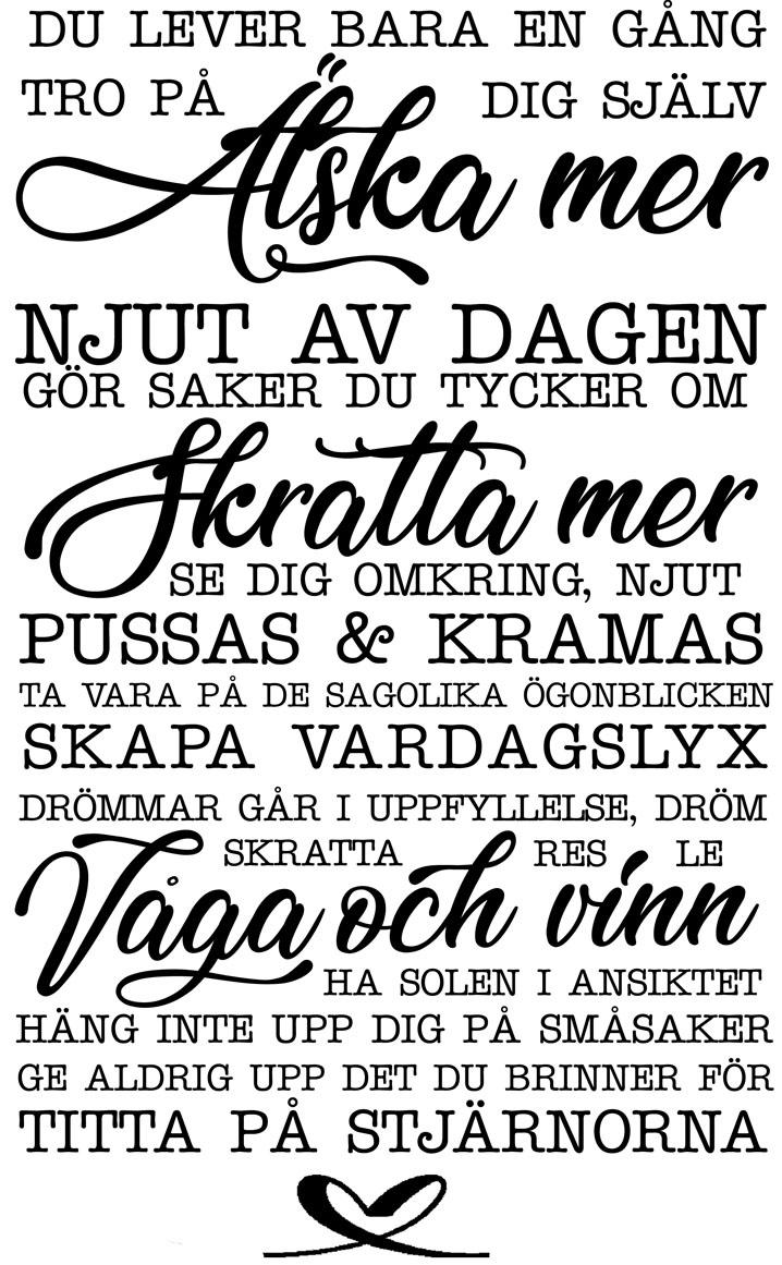 Du lever bara en gång