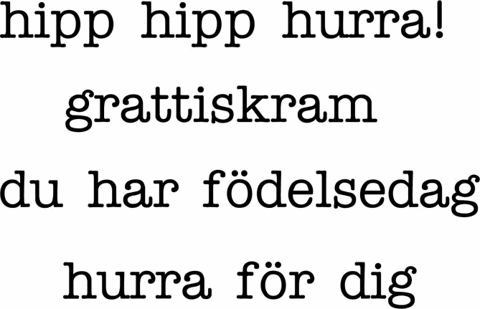 Hipp hipp Hurra