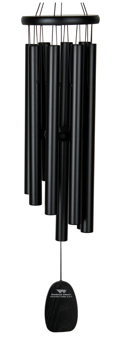 Vindspel, Woodstock  -  Gregorian Alto Chimes, Svart