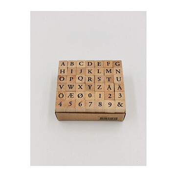 Panduro Rubber Stamps Second Hand - Alphabet 2
