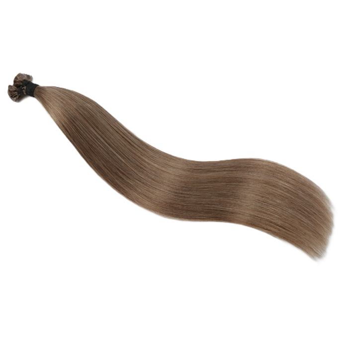 Russian Luxe Line - Keratin - 50 cm - Färg 8 (Cool Medium Dark Blonde) - 2