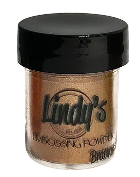 Bratwurst Brown, Embossing Powder, Lindy's Stamp Gang