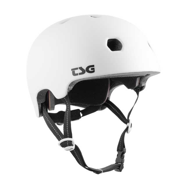TSG  HELMETS META SOLID COLOR SATIN WHITE