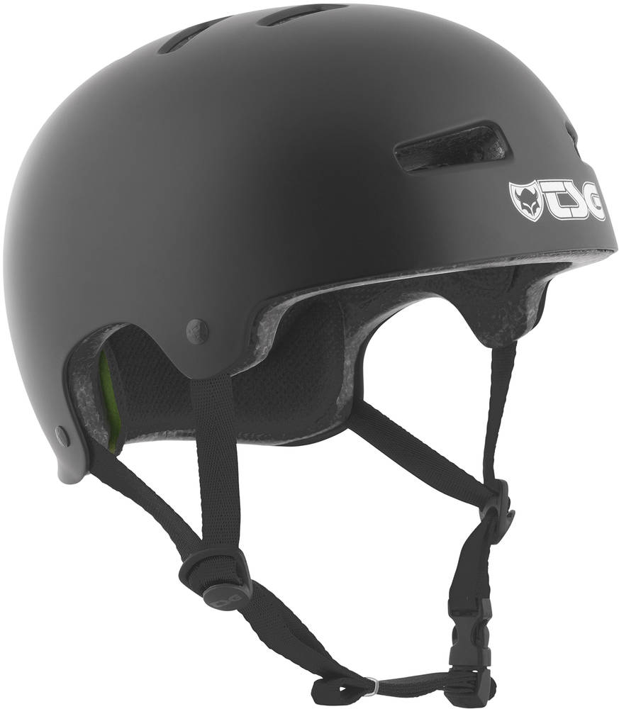 TSG EVOLUTION HELMET SOLID COLOR SATIN BLACK - 2