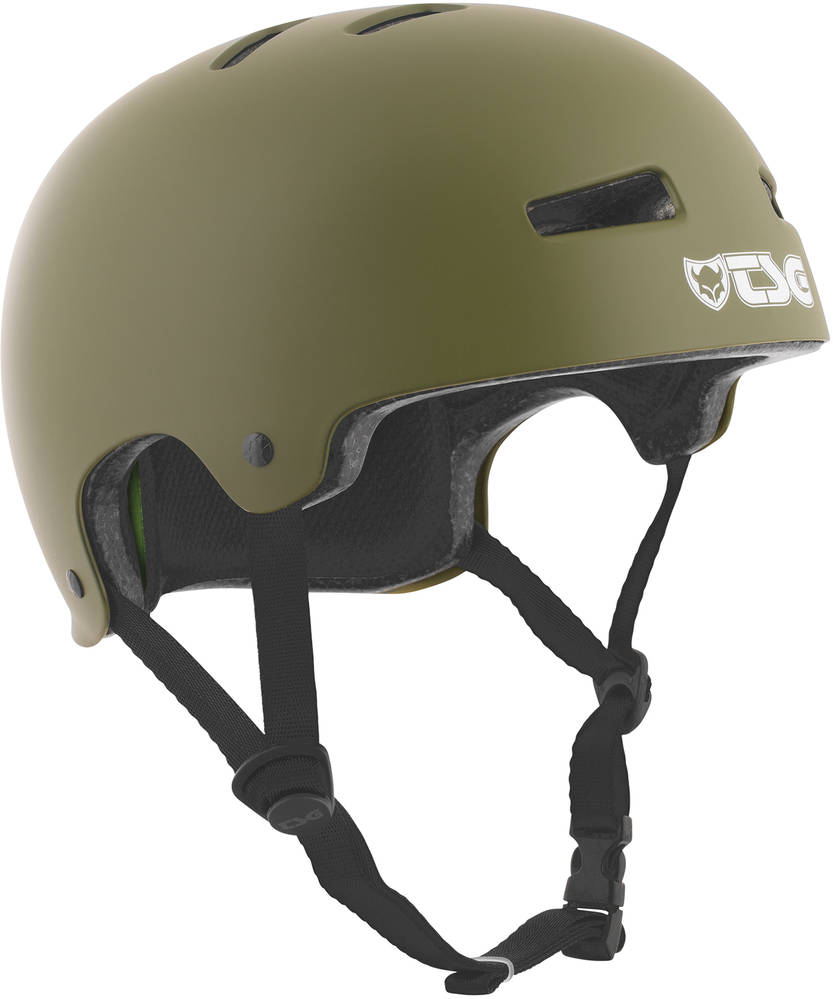 TSG EVOLUTION HELMET SOLID COLOR SATIN OLIVE