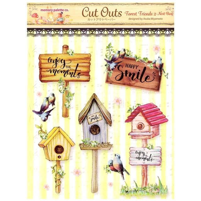 Nest Box, Forest Friends 2, Cut Outs, Memory Place