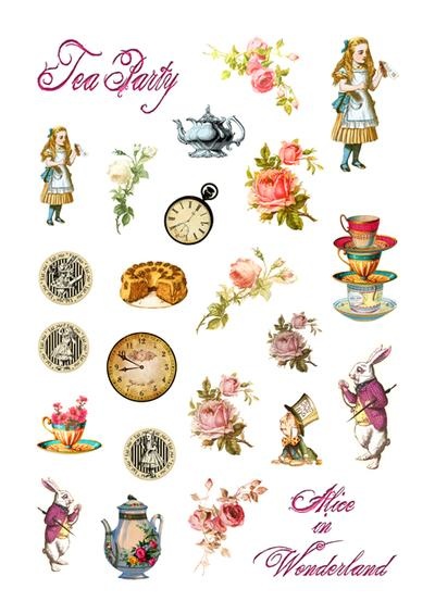 Alice's Tea Party, Ephemera, Memory Place  - 2