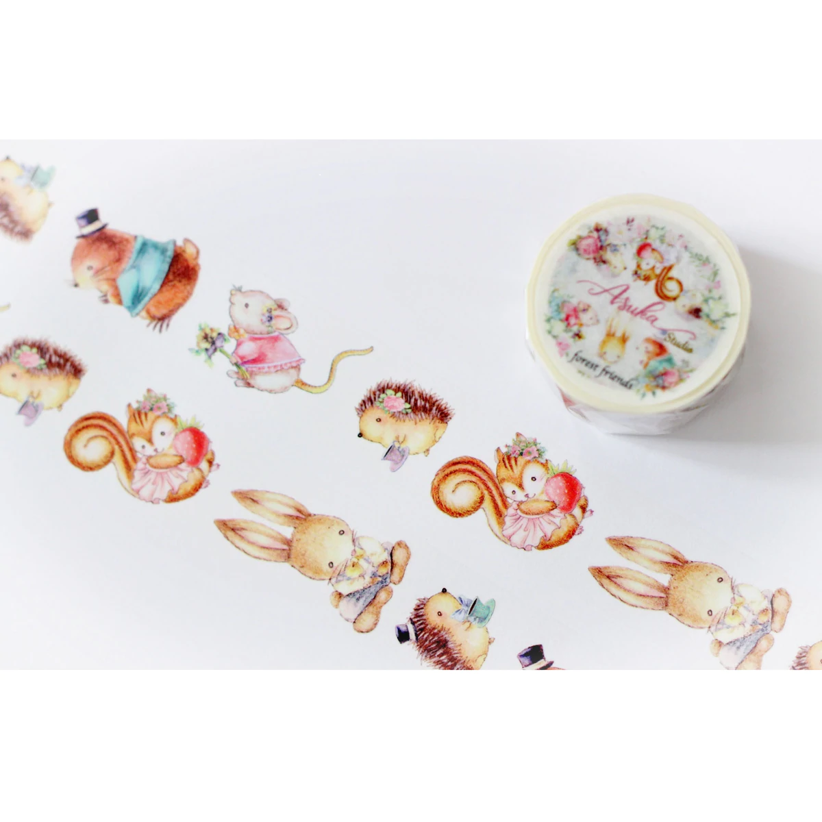 Forest friends, Washi tape, Memory Place