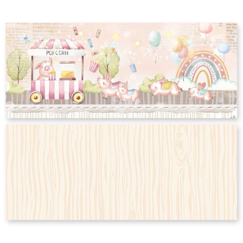 Enjoy The Ride, 24 ark,  Slimline Paper Pack, Memory Place - 4