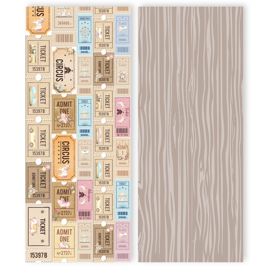 Enjoy The Ride, 24 ark,  Slimline Paper Pack, Memory Place - 9