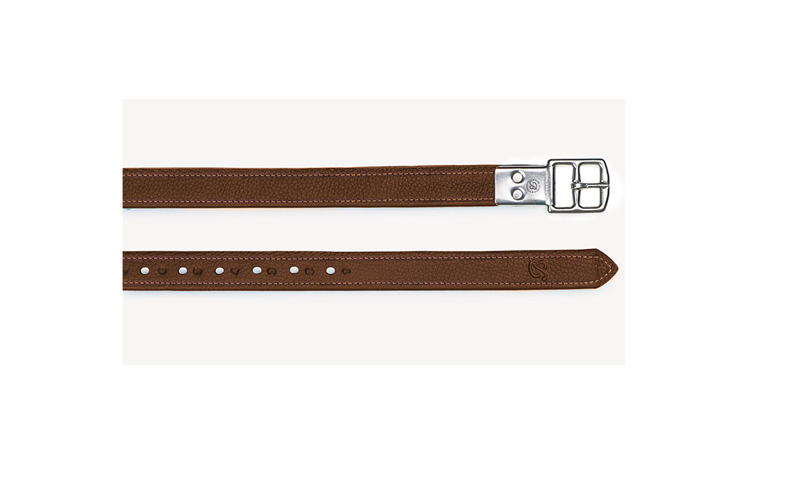 Bates stigbøyleremmer Classic lær - 2