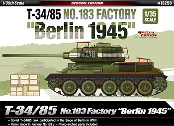 1/35 T-34/85 No.183 Factory Berlin 1945
