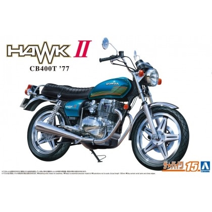 1/12 Honda  CB400T Hawk -II '77