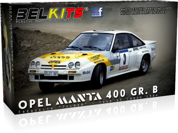 1/24 Opel Manta 400 Gr. B Frequelin