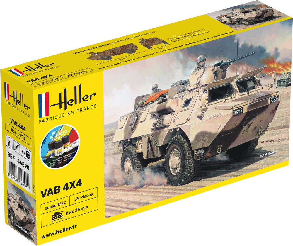 1/72 VAB COMPLETE incl. glue, paints and brush