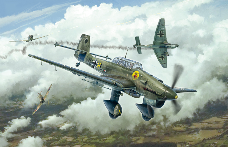 1/48 Junkers JU-87 B Stuka "Battle of Britain"