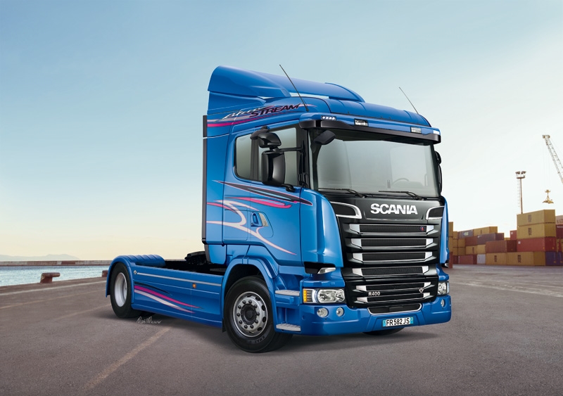 1/24 Scania R400 Streamline (flat Roof)