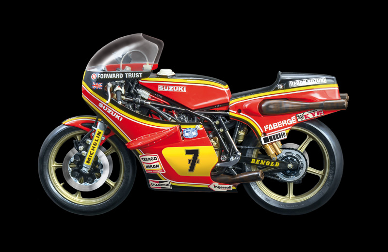 1/9 Suzuki RG500 XR27 (Team Heron Barry Sheene 1978)