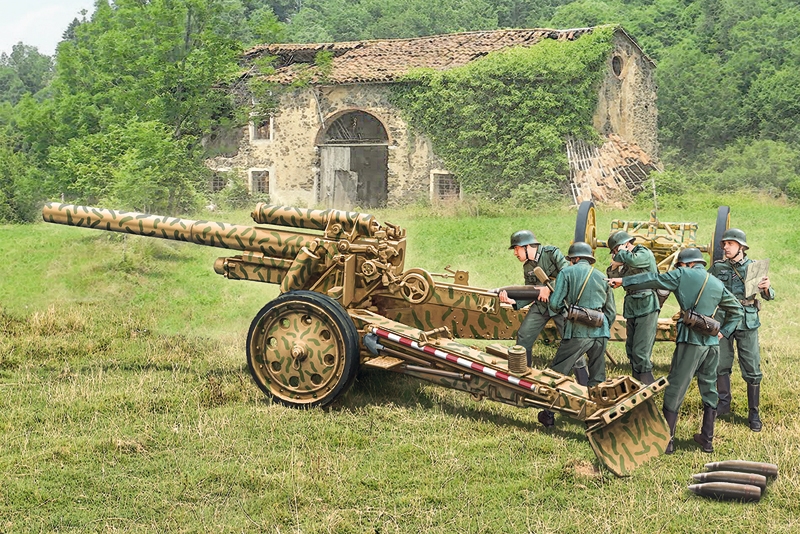 1/72 15 cm Field Howitzer / 10,5 cm Field Gun